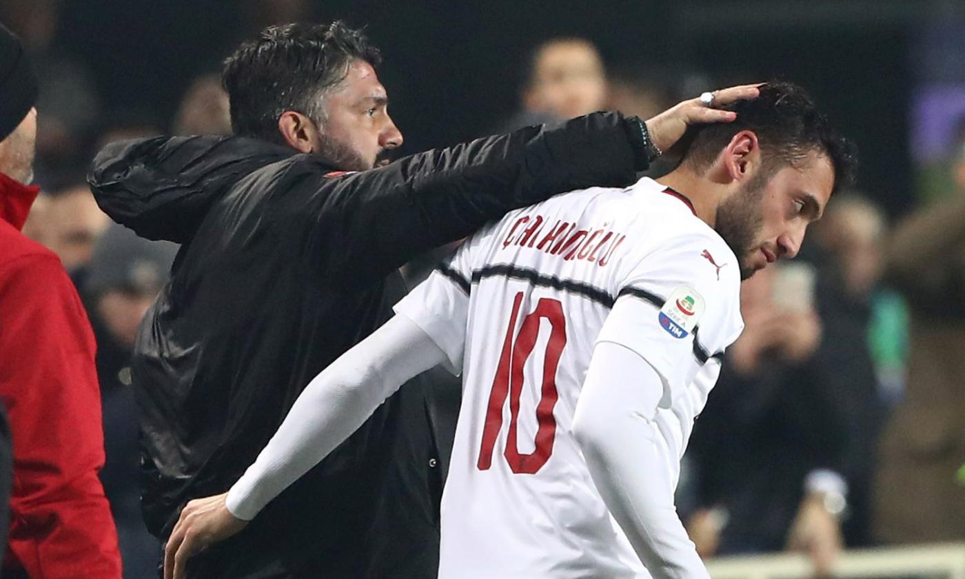Çalhanoğlu: “Gattuso eccezionale, con lui al top”
