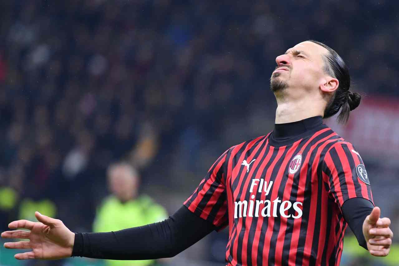 Infortunio in allenamento per Ibrahimovic, rischio lungo stop