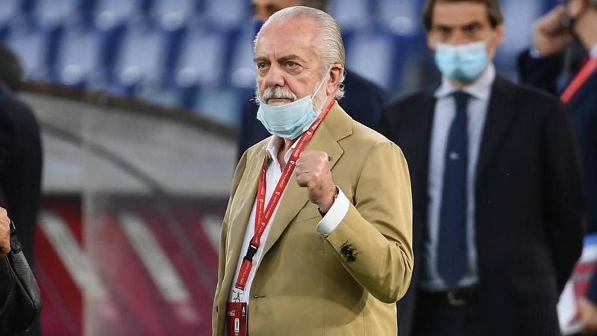 De Laurentiis migliora: oggi possibile nuovo tampone