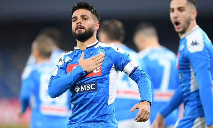 SSC Napoli: “Insigne uscito per risentimento muscolare”