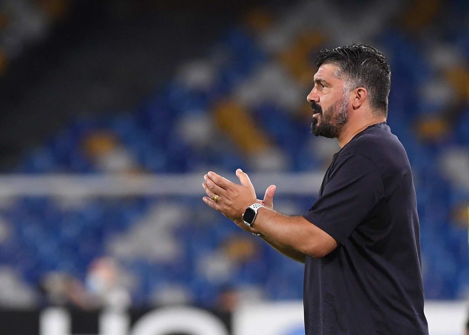 Napoli-Milan, per Gattuso è il primo pareggio in campionato