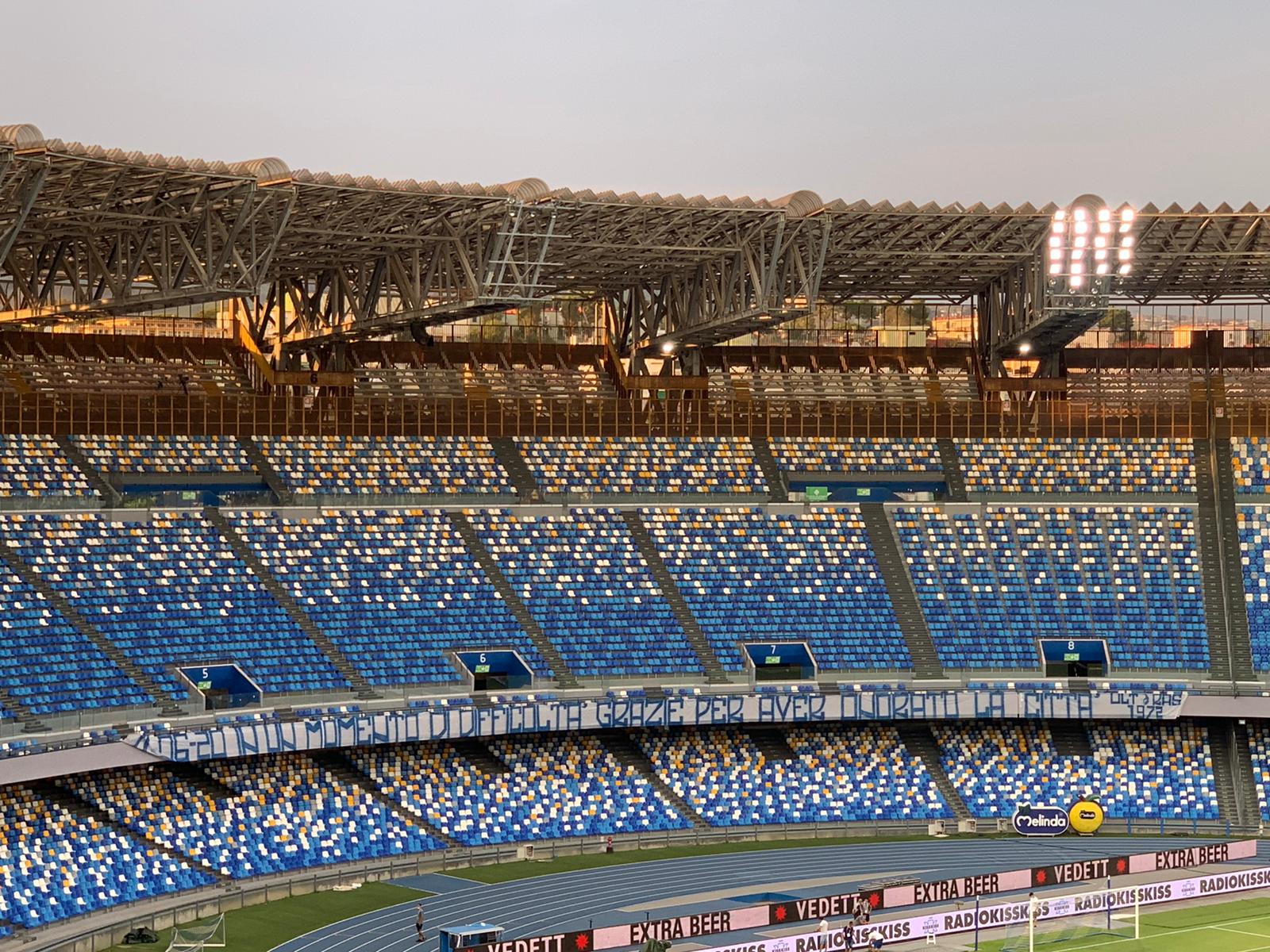 Gli ultras: “In un momento di difficoltà, grazie per aver onorato la città”