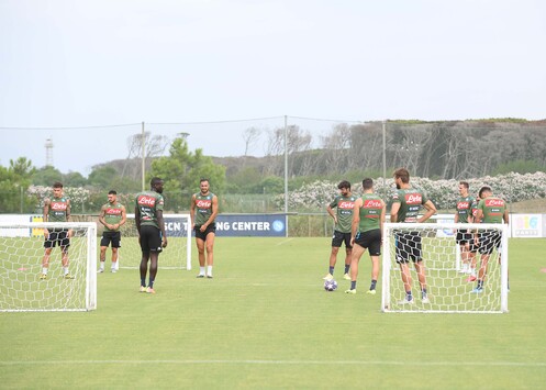 Seduta mattutina per il Napoli, il report