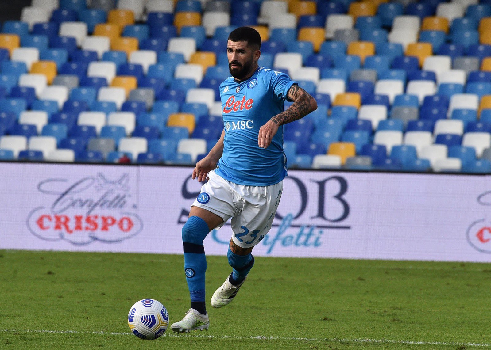 Hysaj, 150 presenze in A da titolare con il Napoli: il tweet del club