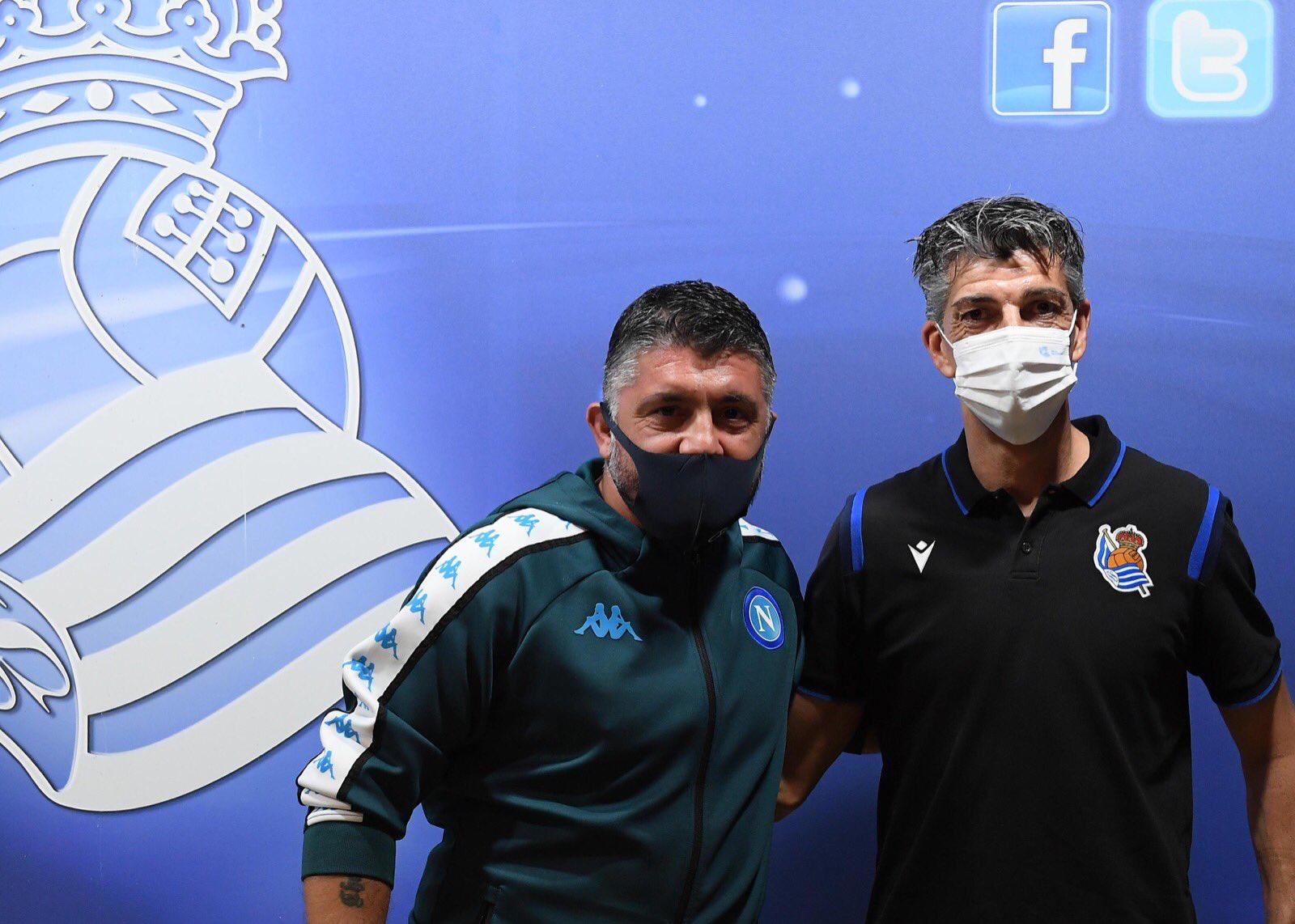 Napoli, la risposta social al post della Real Sociedad