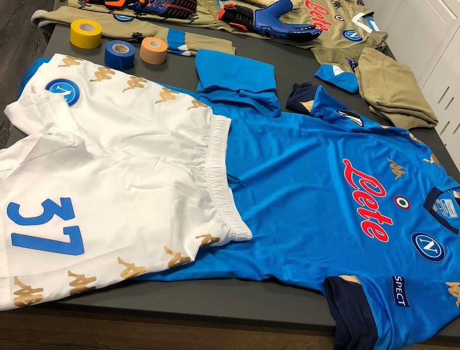 Napoli-AZ, svelate le maglie che indosseranno le squadre stasera