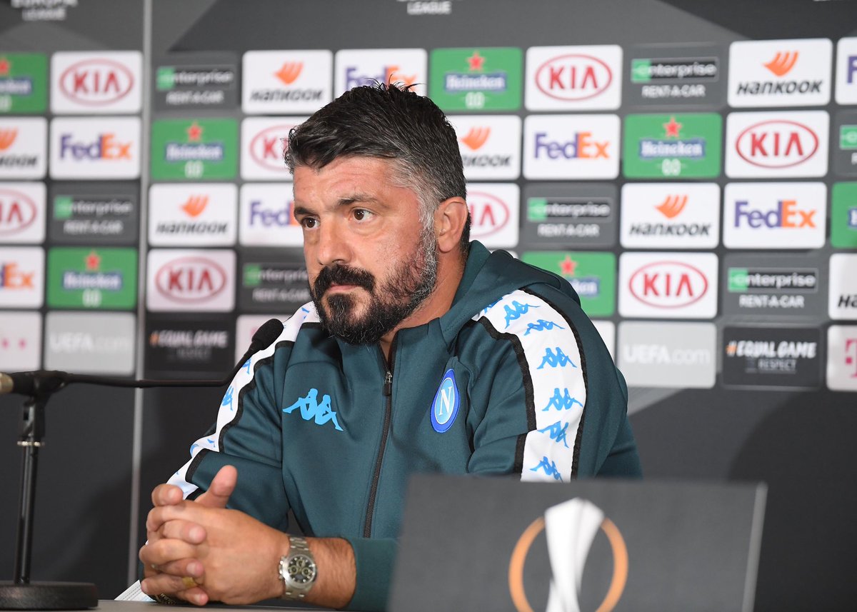 Napoli-Real Sociedad, pochi dubbi di formazione per Gattuso