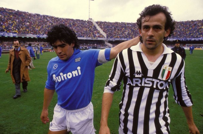 Platini su Maradona: “In campo è stato magico”
