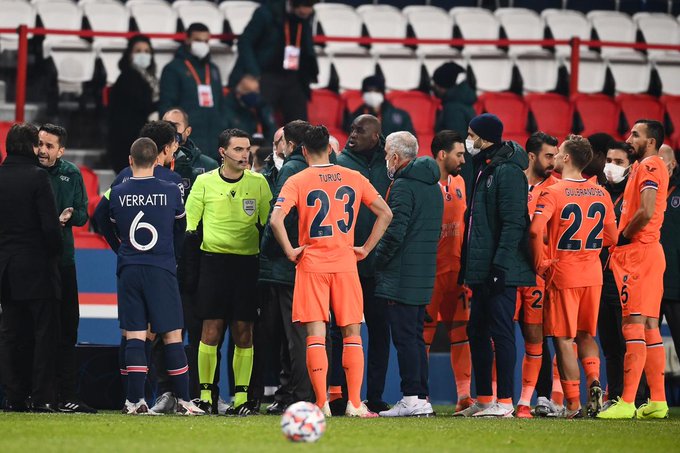 PSG-Basaksehir si rigioca oggi con una diversa sestina arbitrale