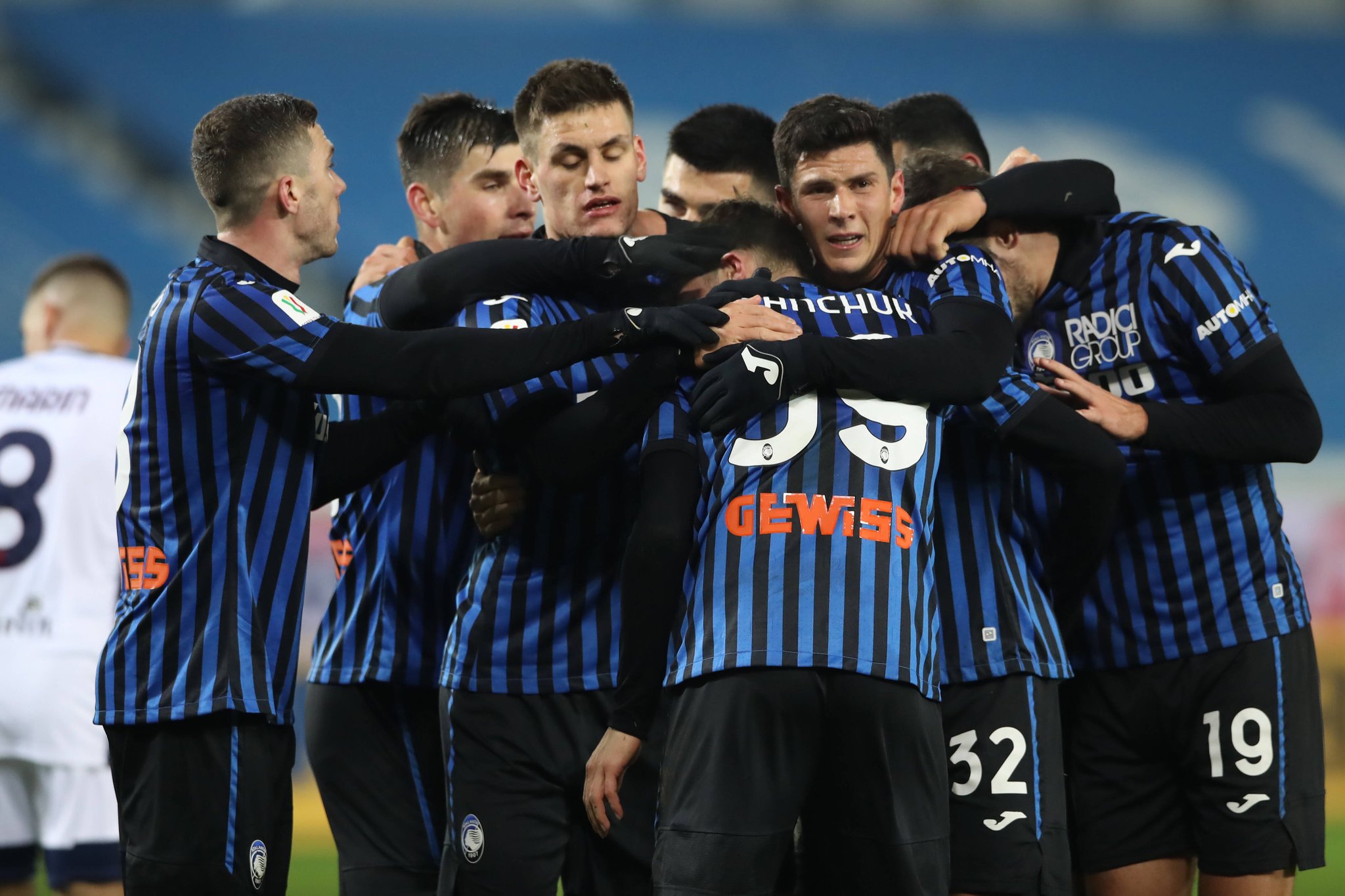 Coppa Italia, l’Atalanta batte il Cagliari e vola ai quarti