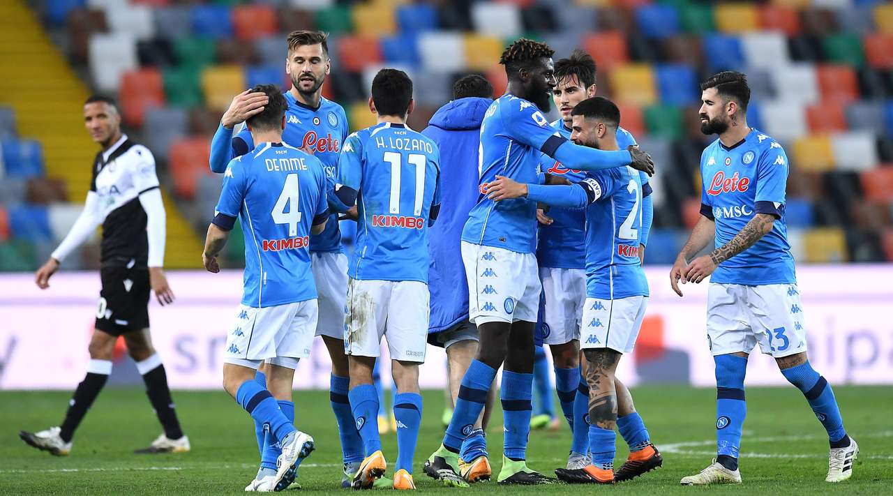 LIVE Udinese-Napoli 1-2 (15′ rig. Insigne, 28′ Lasagna, 89′ Bakayoko): vittoria azzurra!