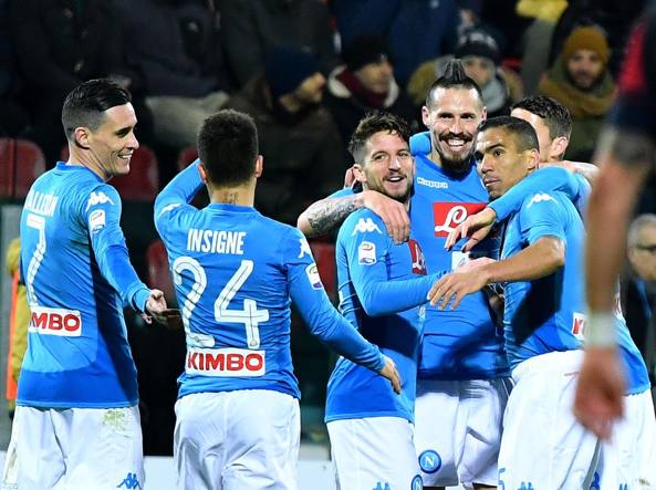 Cagliari-Napoli, gli highlights del 5-1 di due anni fa