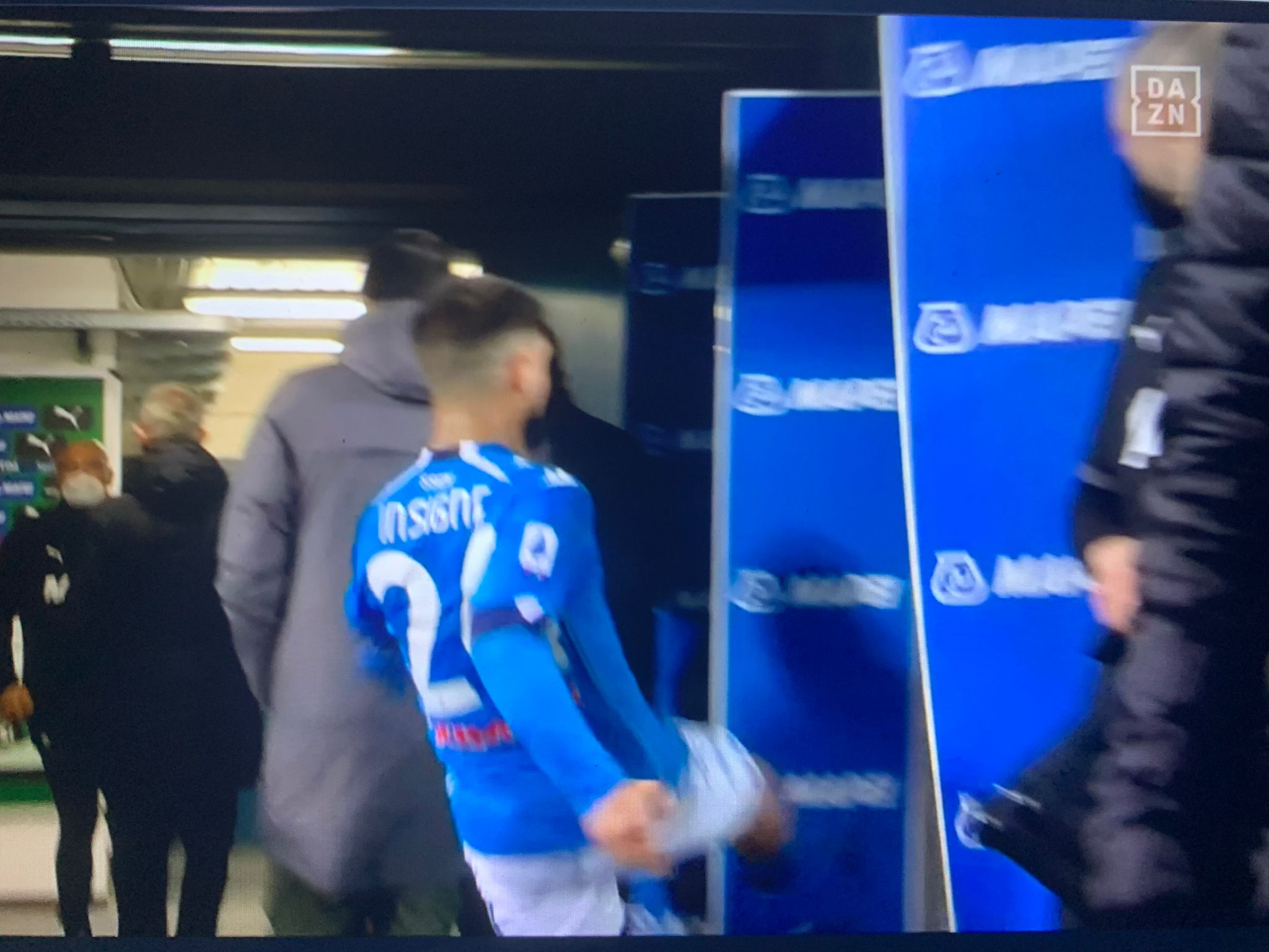 Insigne, tutta la frustrazione dopo il pareggio col Sassuolo