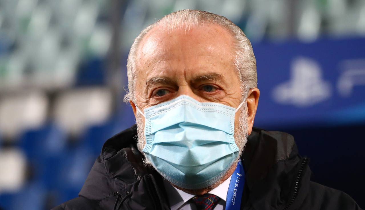 De Laurentiis e Canonico deferiti dal Procuratore Federale per la gara con la Juve di gennaio