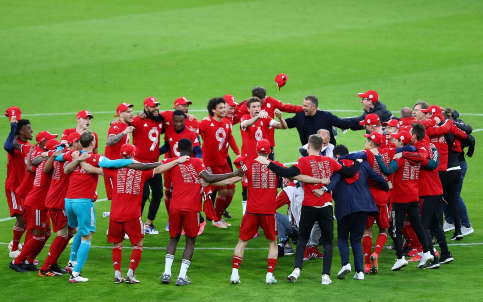 Bundesliga, il Bayern si laurea campione per la nona volta di fila