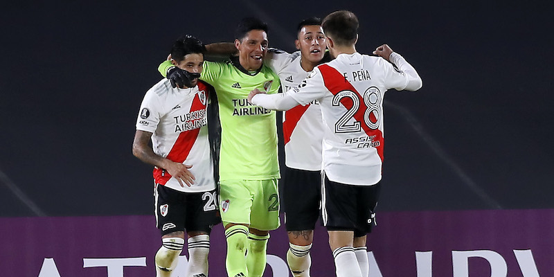 River Plate, impresa in Libertadores: vittoria con un centrocampista in porta