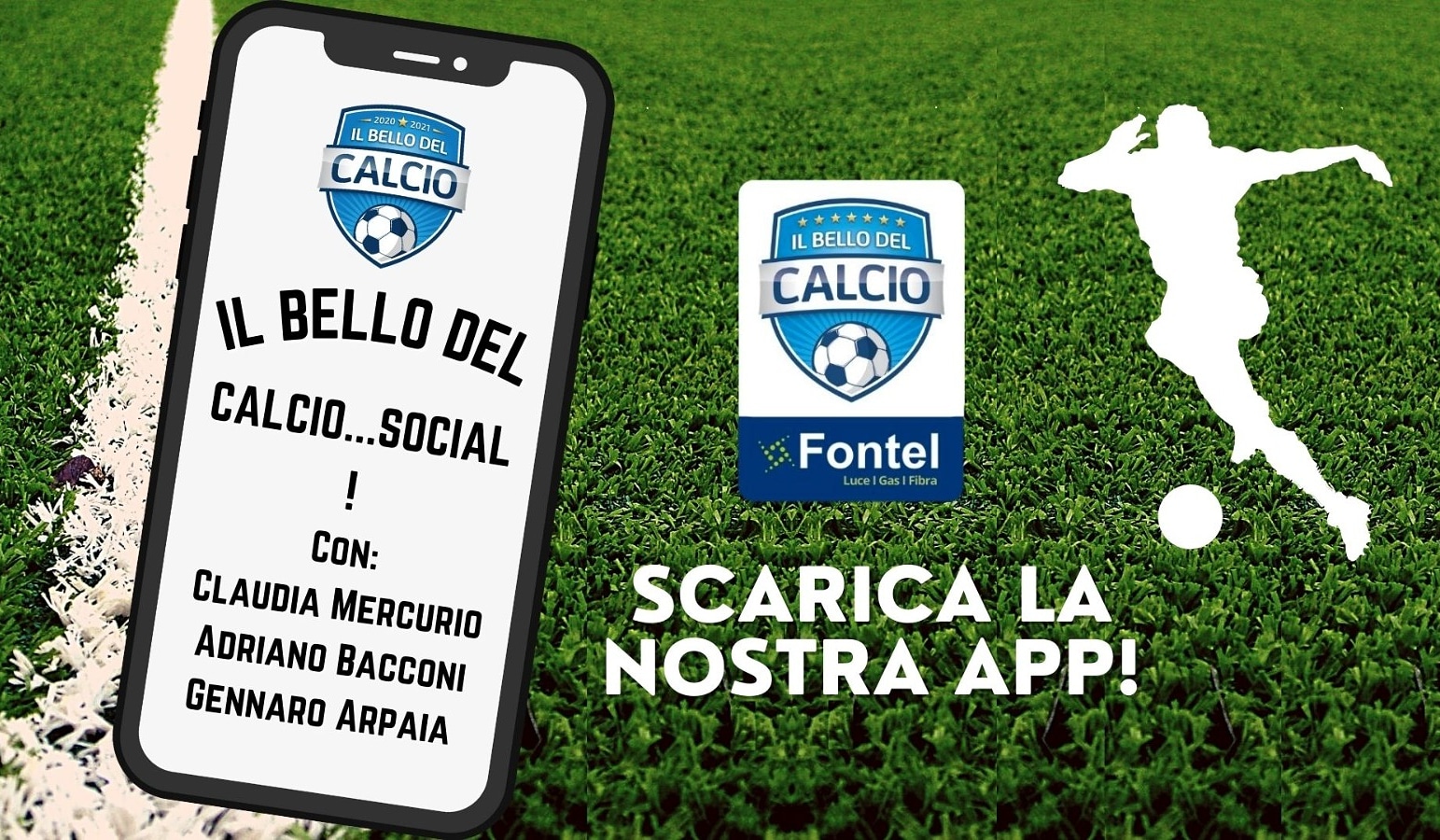 Torna “Il Bello del Calcio Social”, diretta streaming alle 19:30!