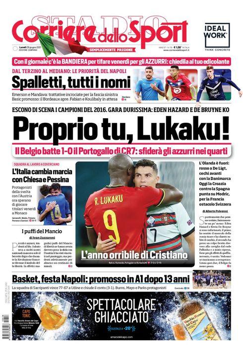 Rassegna stampa, CDS Campania: “Spalletti, tutti i nomi”