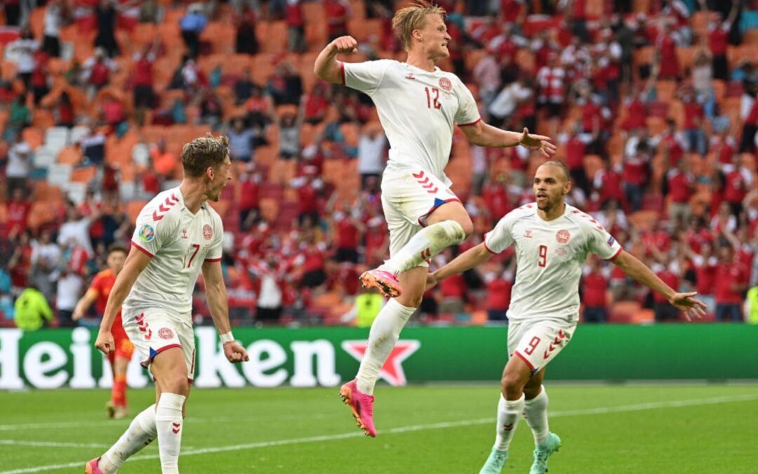Euro2020, la Danimarca asfalta il Galles e vola ai quarti di finale