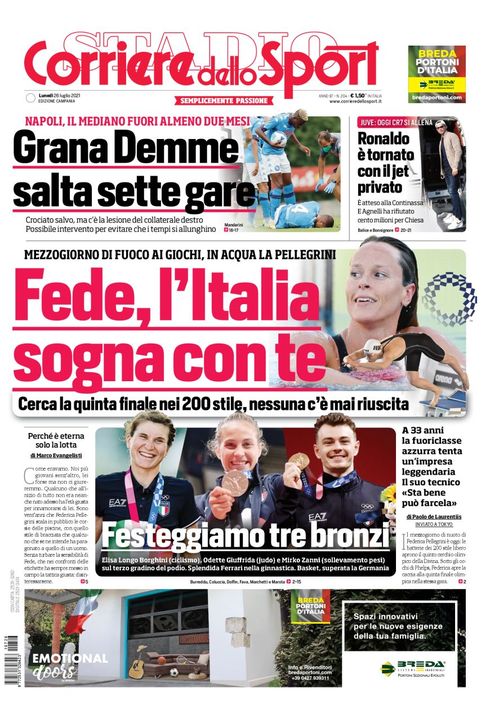 Rassegna stampa,CdS Campania: “Grana Demme”