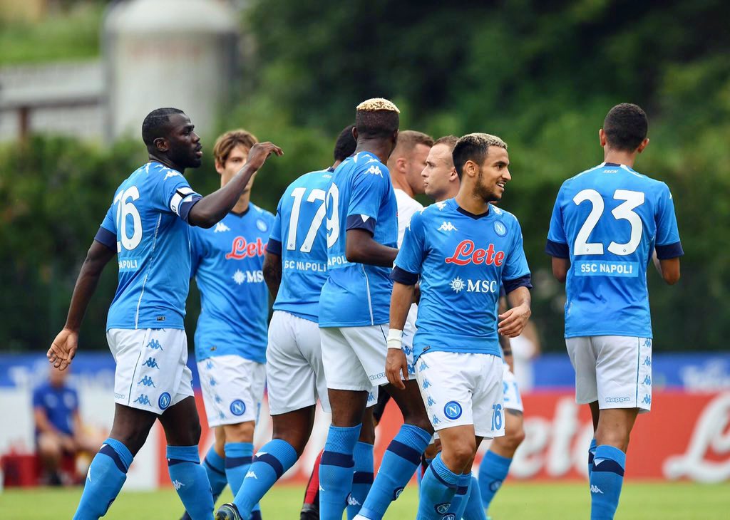 SSC Napoli, tutti negativi i tamponi degli azzurri