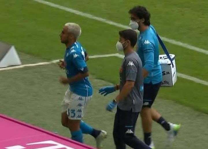 Ounas, due assist ed un infortunio: trauma contusivo alla caviglia