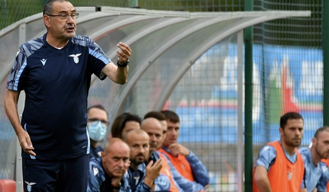 Sarri sulla Lazio: “Mi sento a casa. Allenarsi con questo entusiasmo è molto bello”