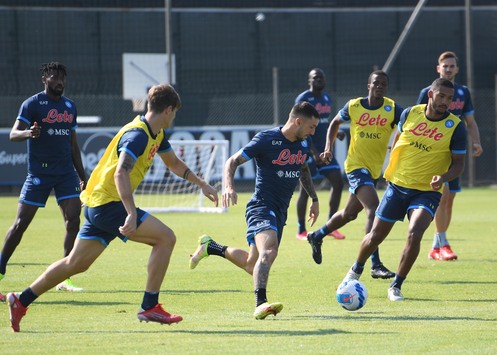 Castel Volturno, il report: palestra per Insigne, a parte Osimhen