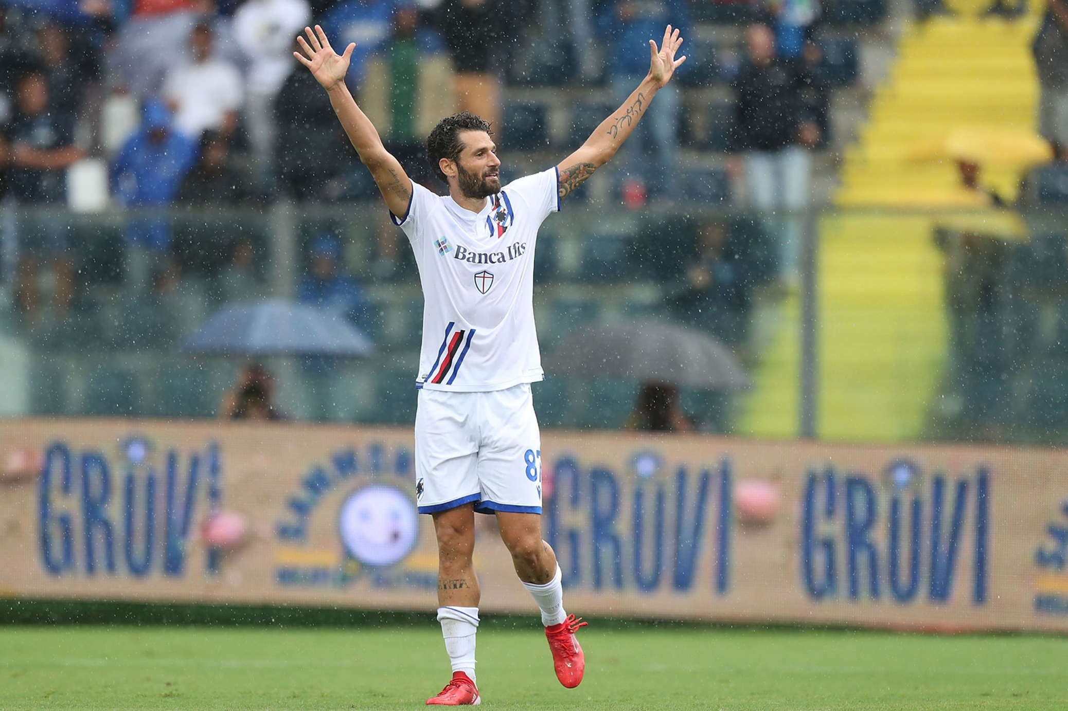 Sampdoria, Candreva: “Grande vittoria, ma ora pensiamo già al Napoli”
