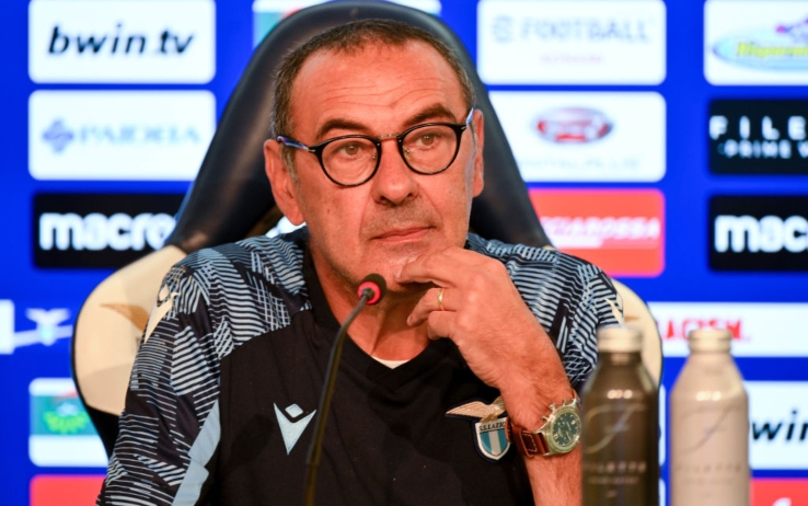 Lazio, Sarri in conferenza: “Derby? Sarebbe grandioso vincere”