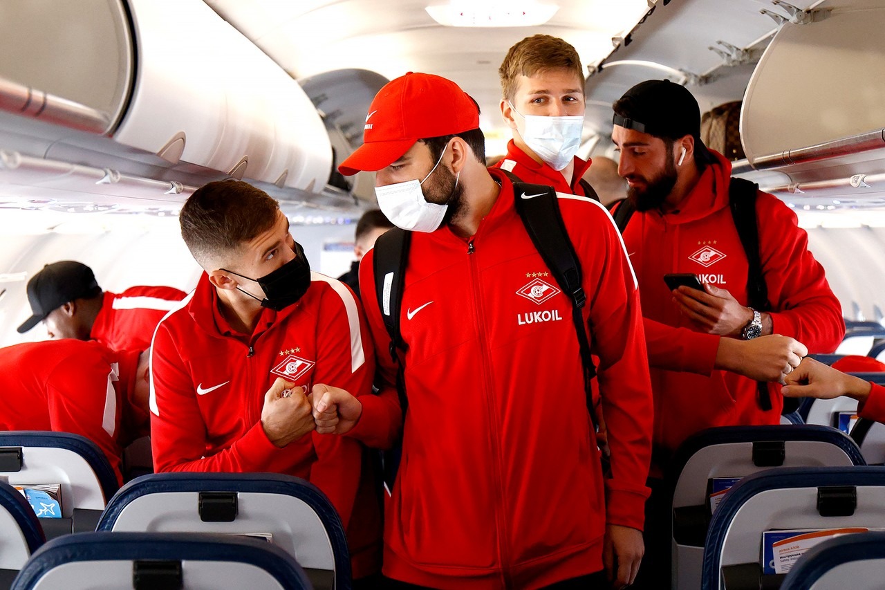 Spartak in viaggio verso Napoli, nel pomeriggio rifinitura al Maradona