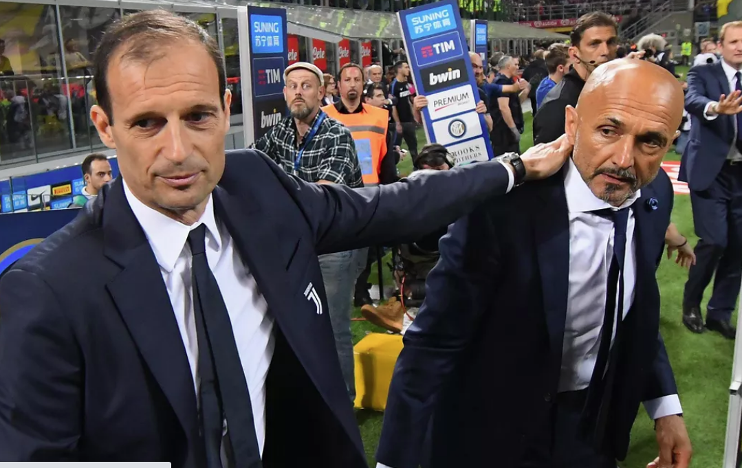 Screzi tra Spalletti e Allegri negli spogliatoi: “La mia prima vittoria e devo subire anche la morale”