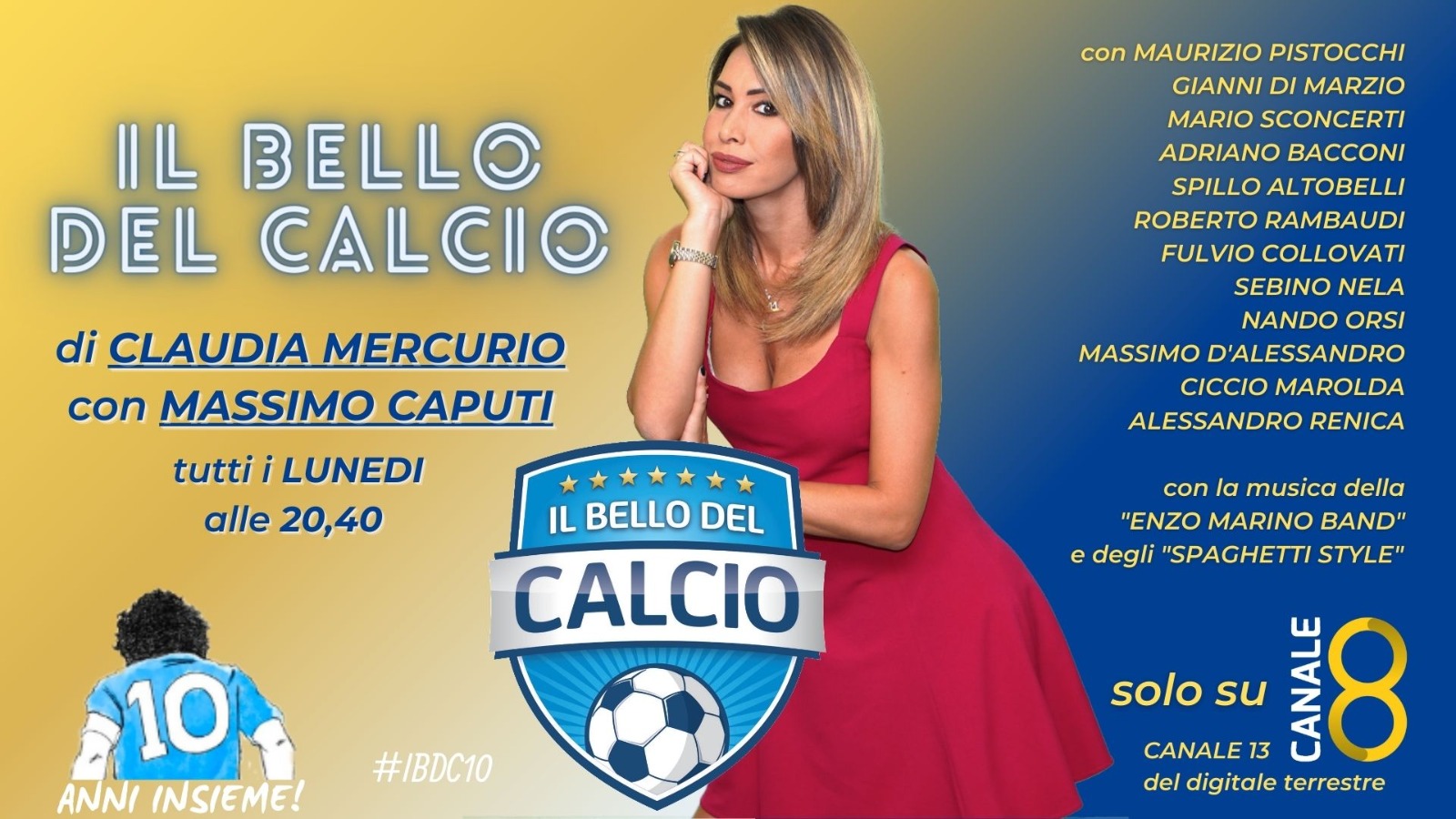 “Il Bello del Calcio” torna in Tv! Dal 13 settembre, alle 20,40 su Canale 8