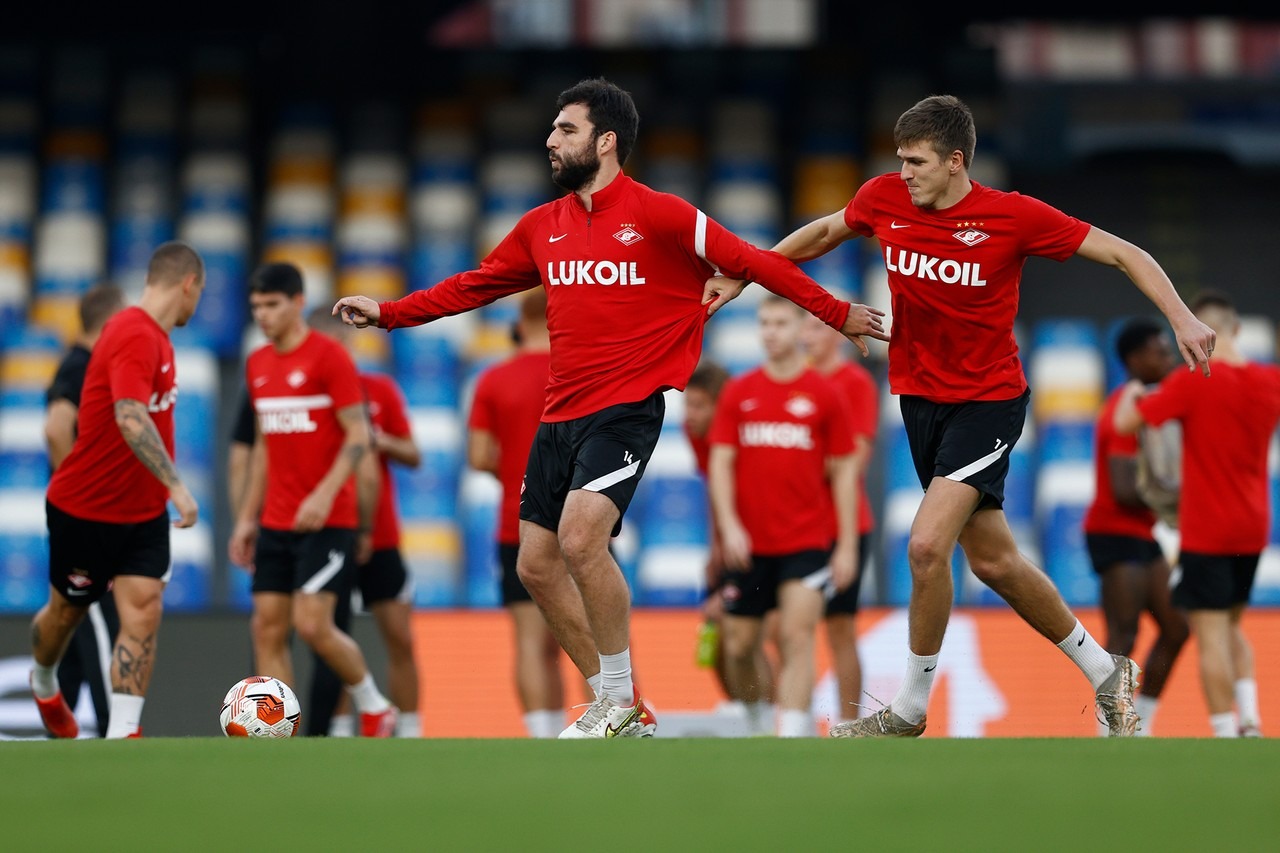 Verso Napoli-Spartak Mosca, la probabile formazione dei russi