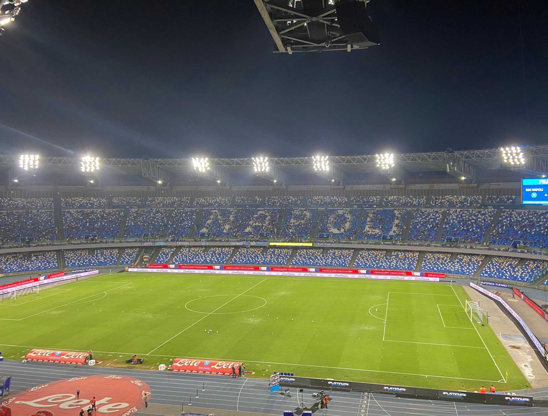 Poco entusiasmo per Napoli-Legia, vendita dei biglietti a rilento