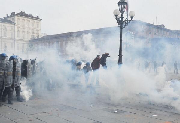 Scontri tra ultras della Juve e polizia, arrestato un tifoso bianconero