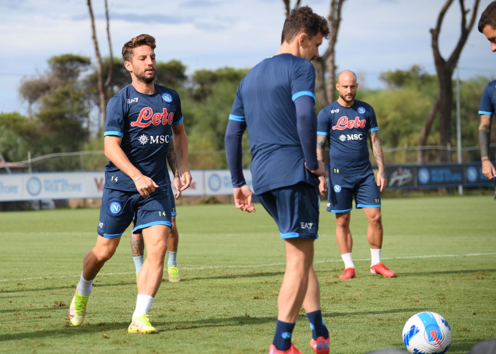 Napoli, oggi la ripresa degli allenamenti