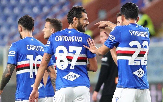 Salernitana, si avvicina Candreva dalla Sampdoria