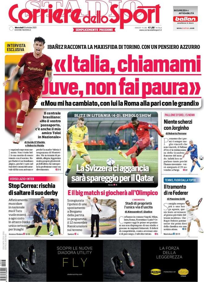 Rassegna stampa: la prima dei quotidiani sportivi