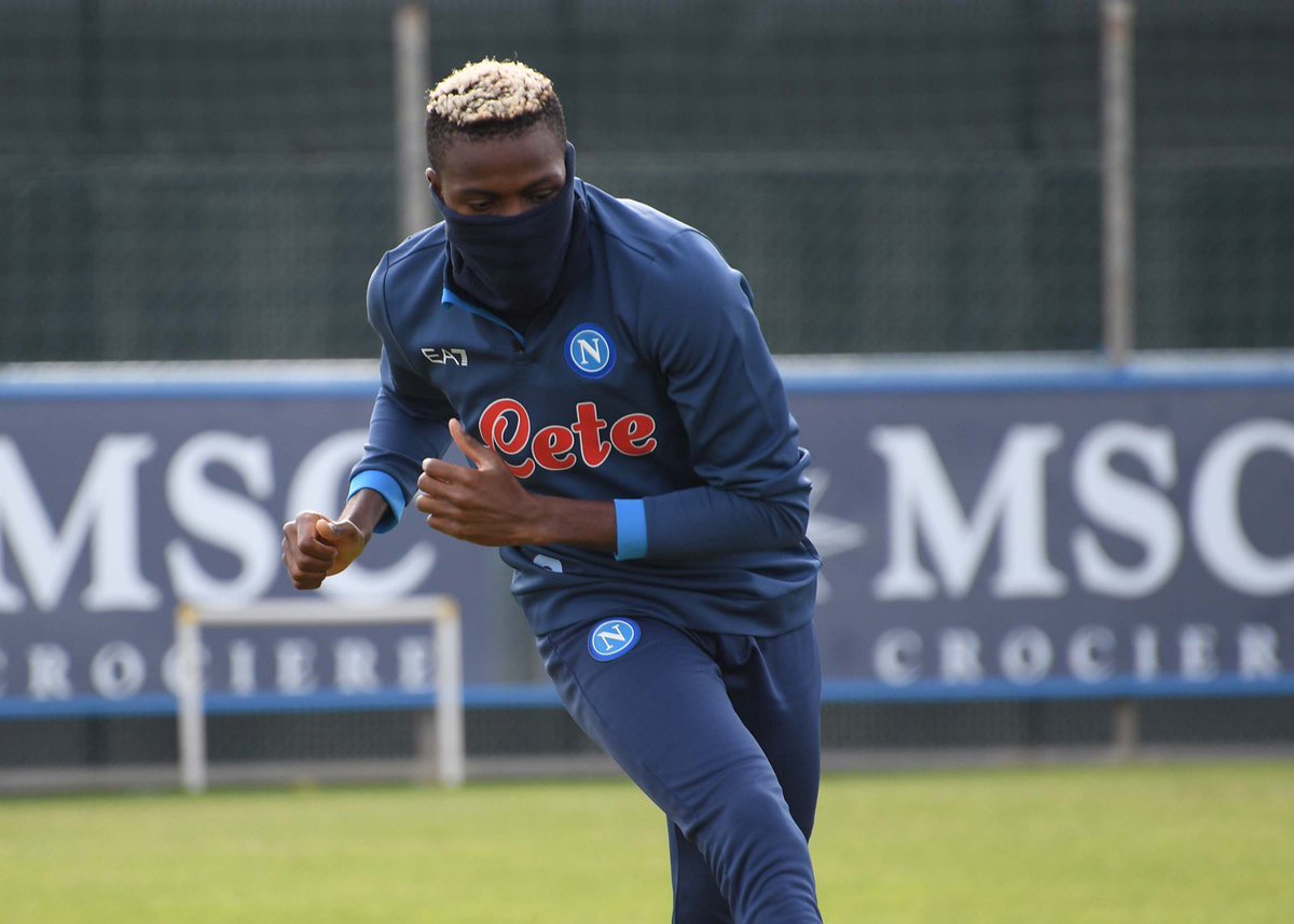 Napoli, Osimhen è già in campo!
