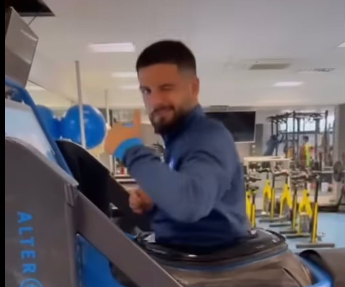 Insigne sorride verso il recupero