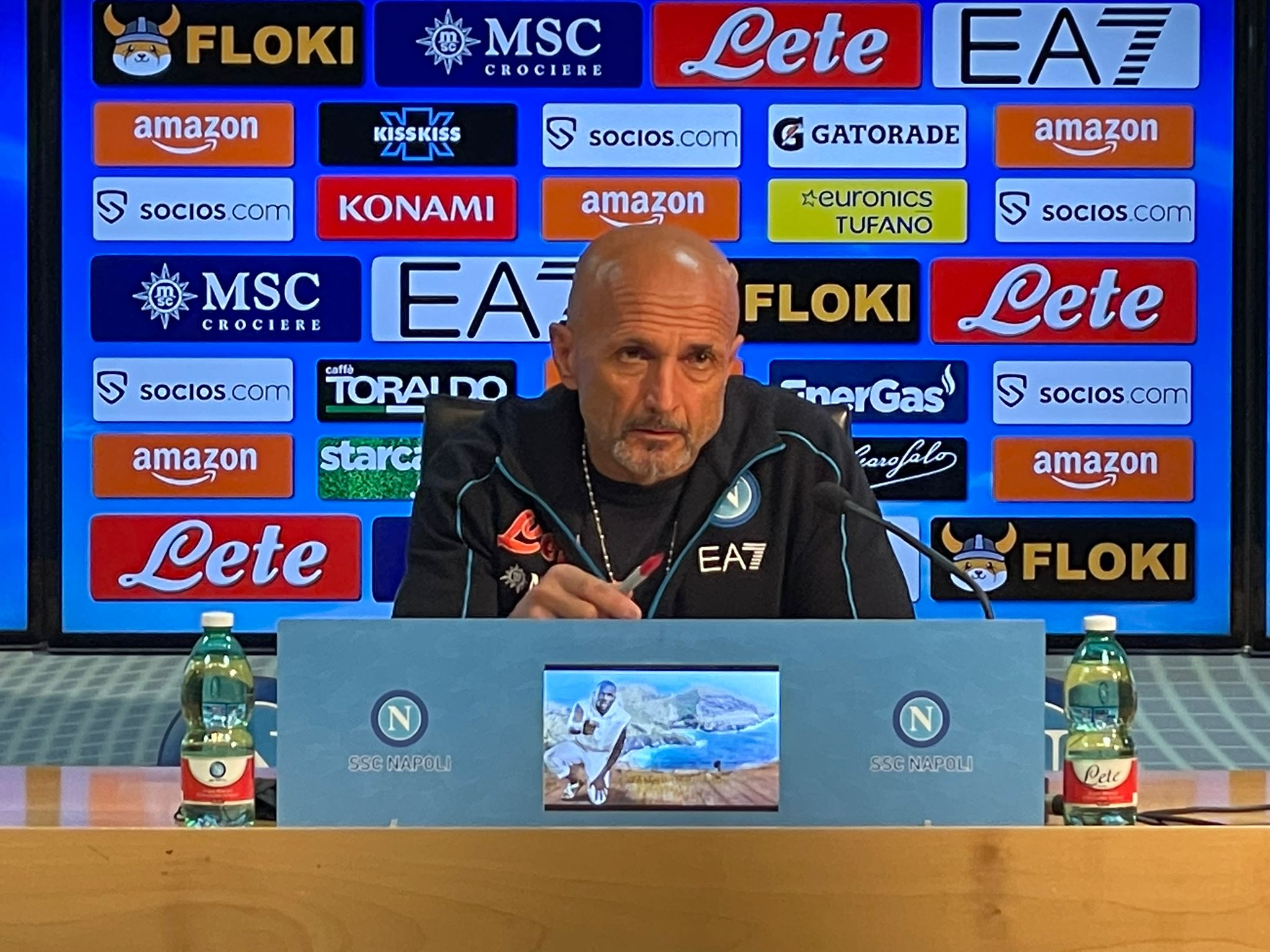 Spalletti: “É bagarre scudetto, non possiamo fermarci”