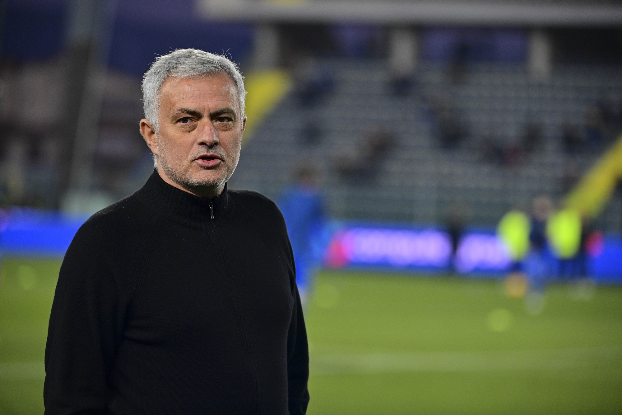 Mourinho, caos con la tv: il gesto dello Special One