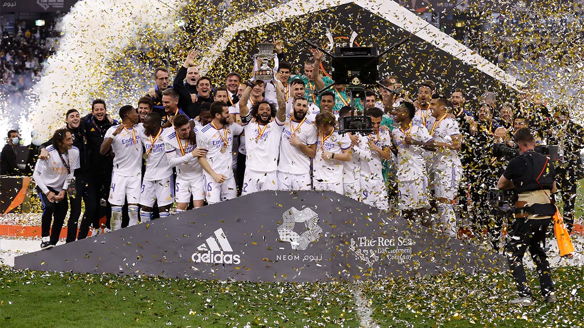 Il Real Madrid si aggiudica la Supercoppa, sesto trofeo per Ancelotti
