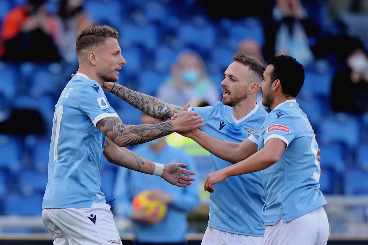 Lazio, splendida iniziativa del club prima del match contro il Napoli