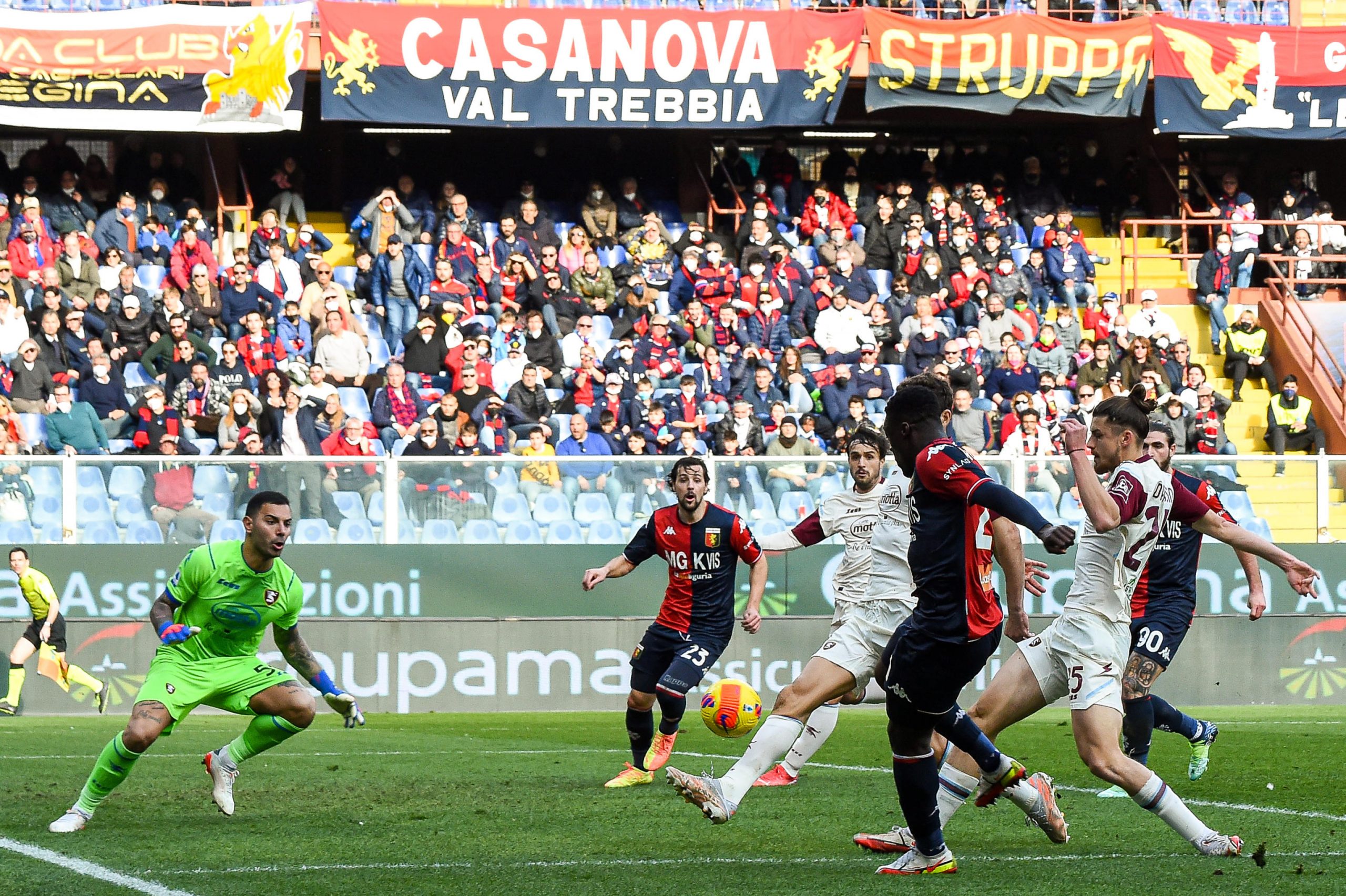 Genoa-Salernitana 1-1, un pari che non serve a nessuno
