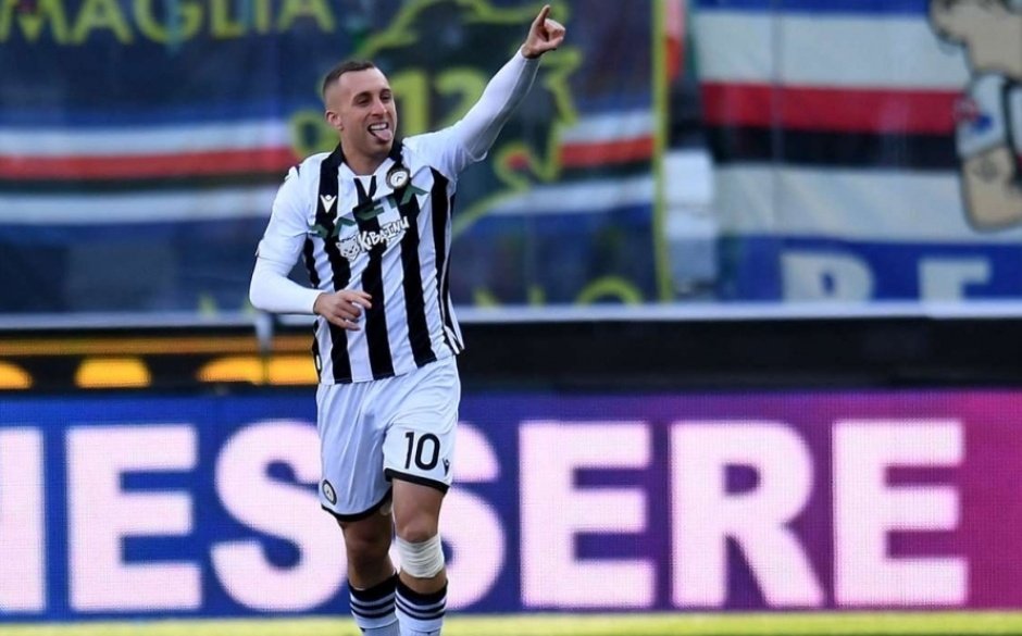 Succede tutto nel primo quarto d’ora, l’Udinese batte la Samp 2-1