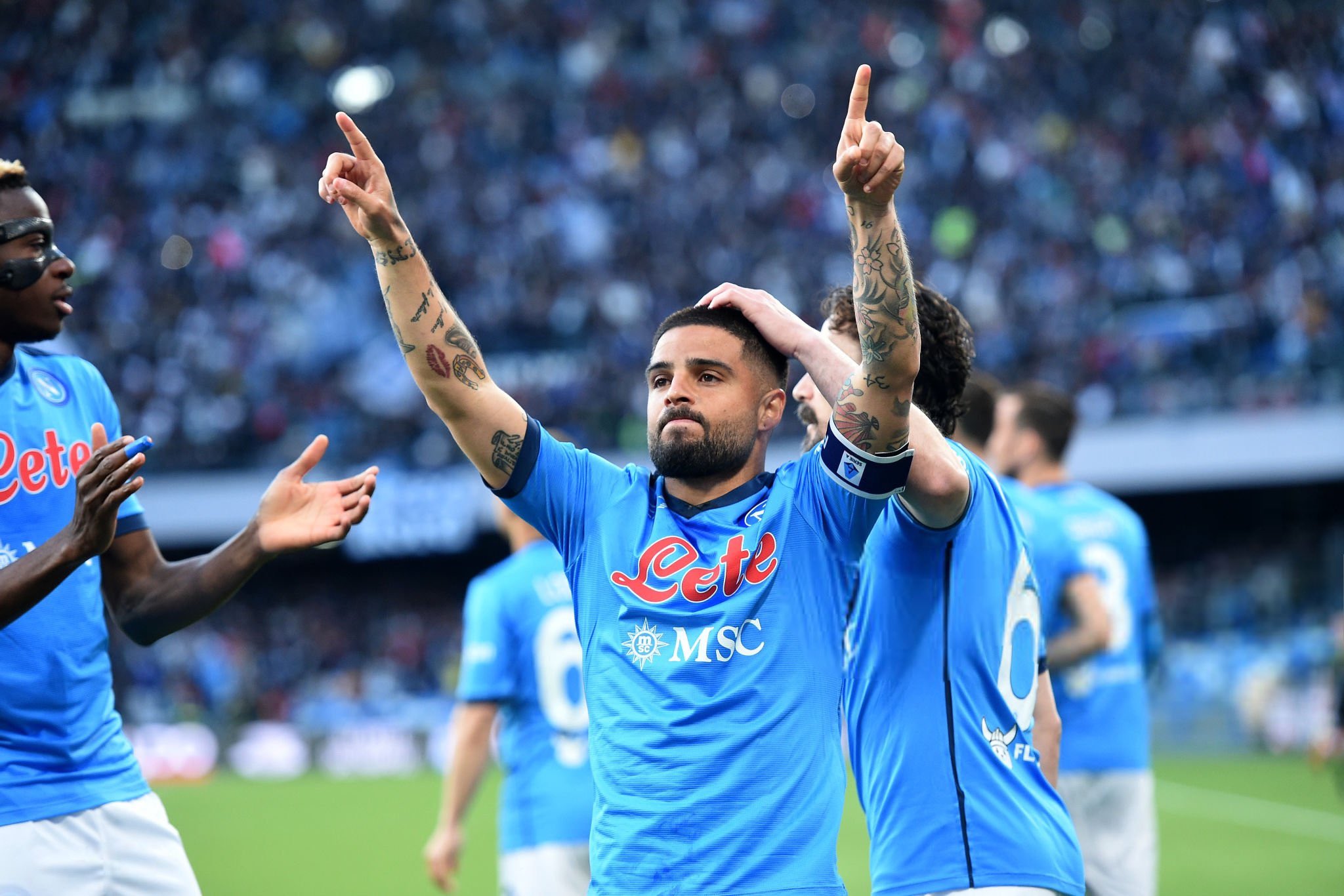 Insigne saluta la squadra a Castelvolturno – VIDEO