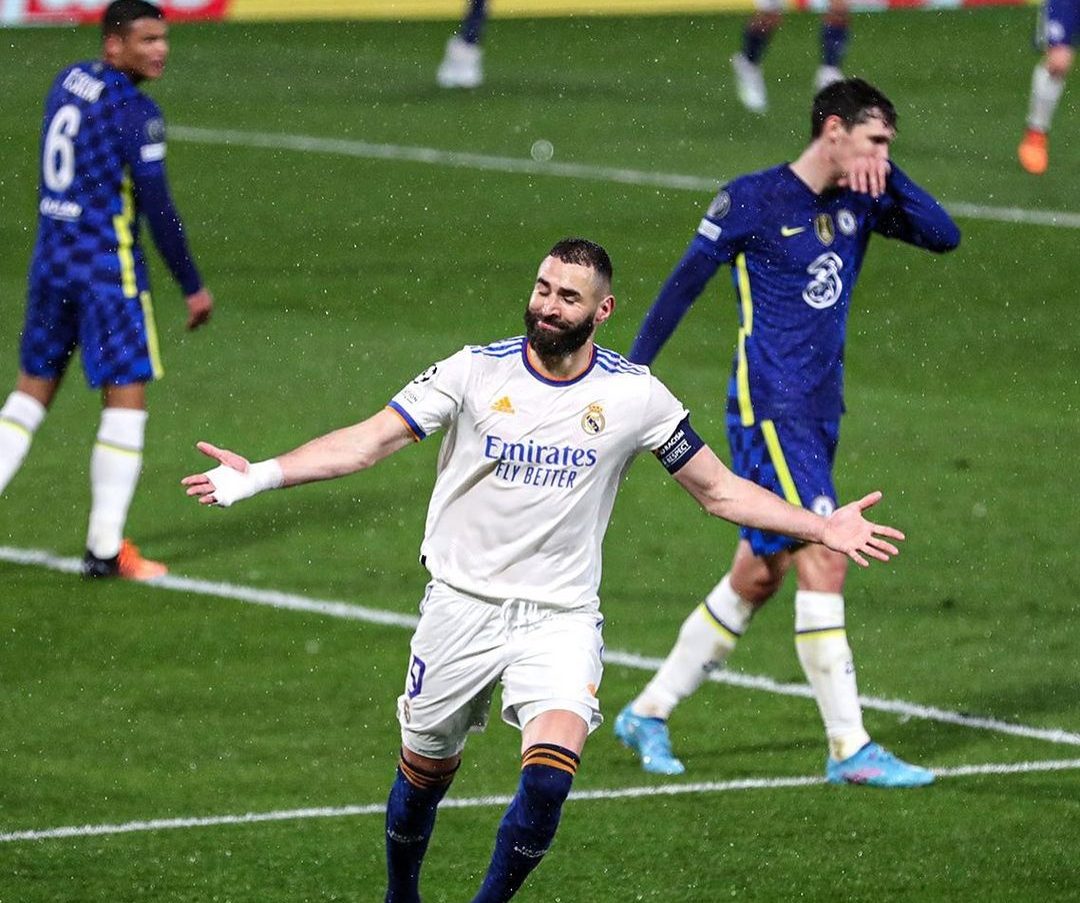 Champions League: Benzema stende il Chelsea, Bayern KO