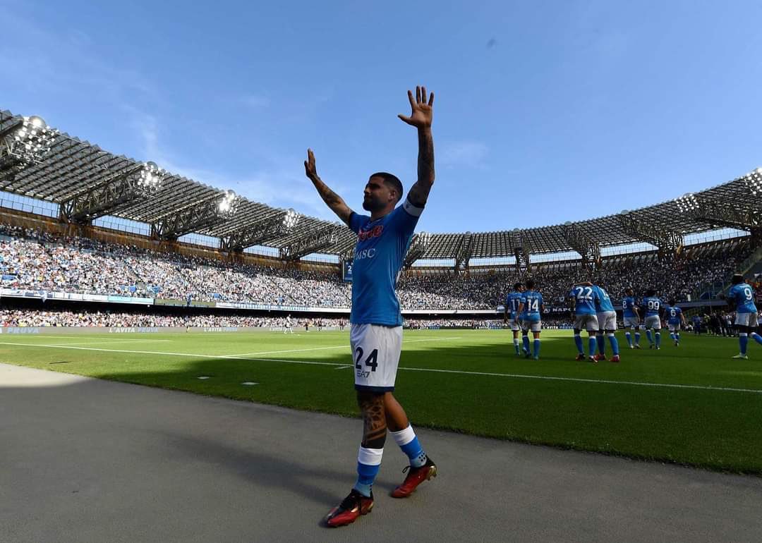 Napoli-Liverpool, festeggia anche Insigne: “Avanti così”